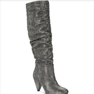 NWT INC Woman's Dress Boots - Pewter